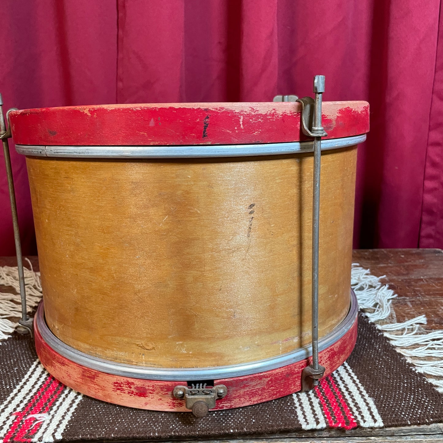 1930s Ludwig 6x12 Juvenile Parade Drum No. 4316 Marching Snare