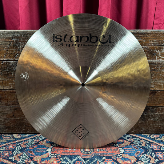 20" Istanbul Agop Traditional Dark Crash Cymbal 1782g *Video Demo*