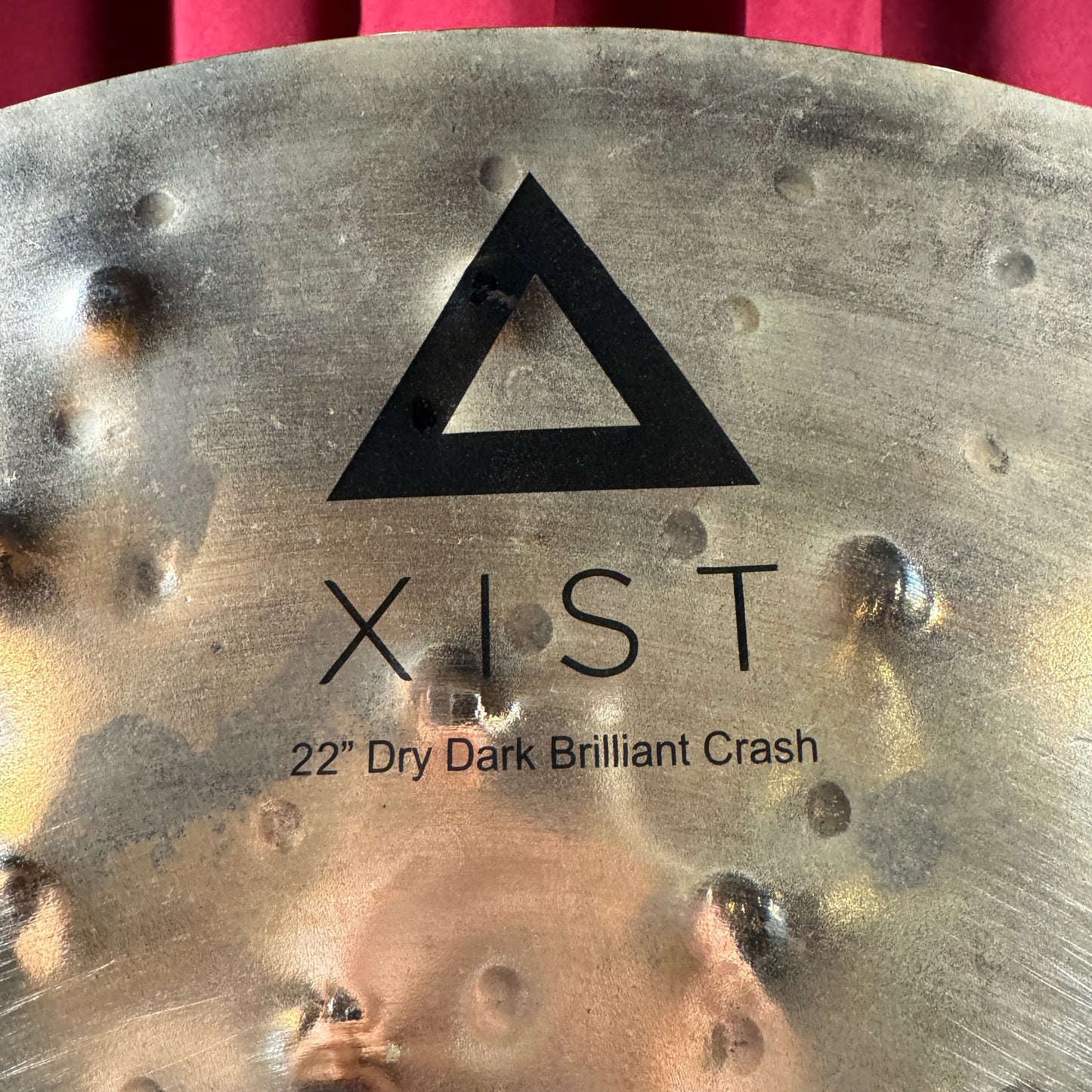 22" Istanbul Agop Xist Dry Dark Brilliant Crash Cymbal 1792g *Video Demo*