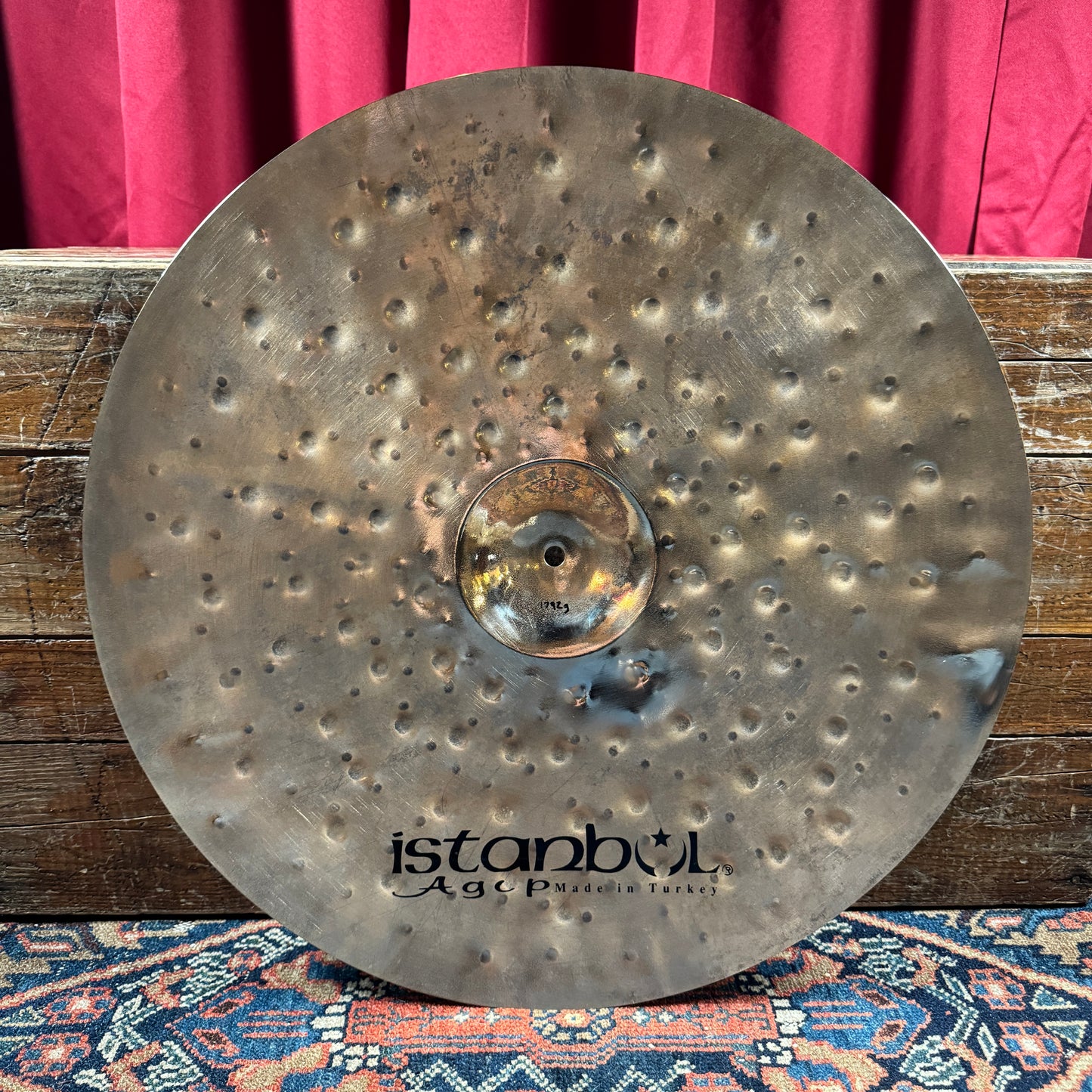 22" Istanbul Agop Xist Dry Dark Brilliant Crash Cymbal 1792g *Video Demo*