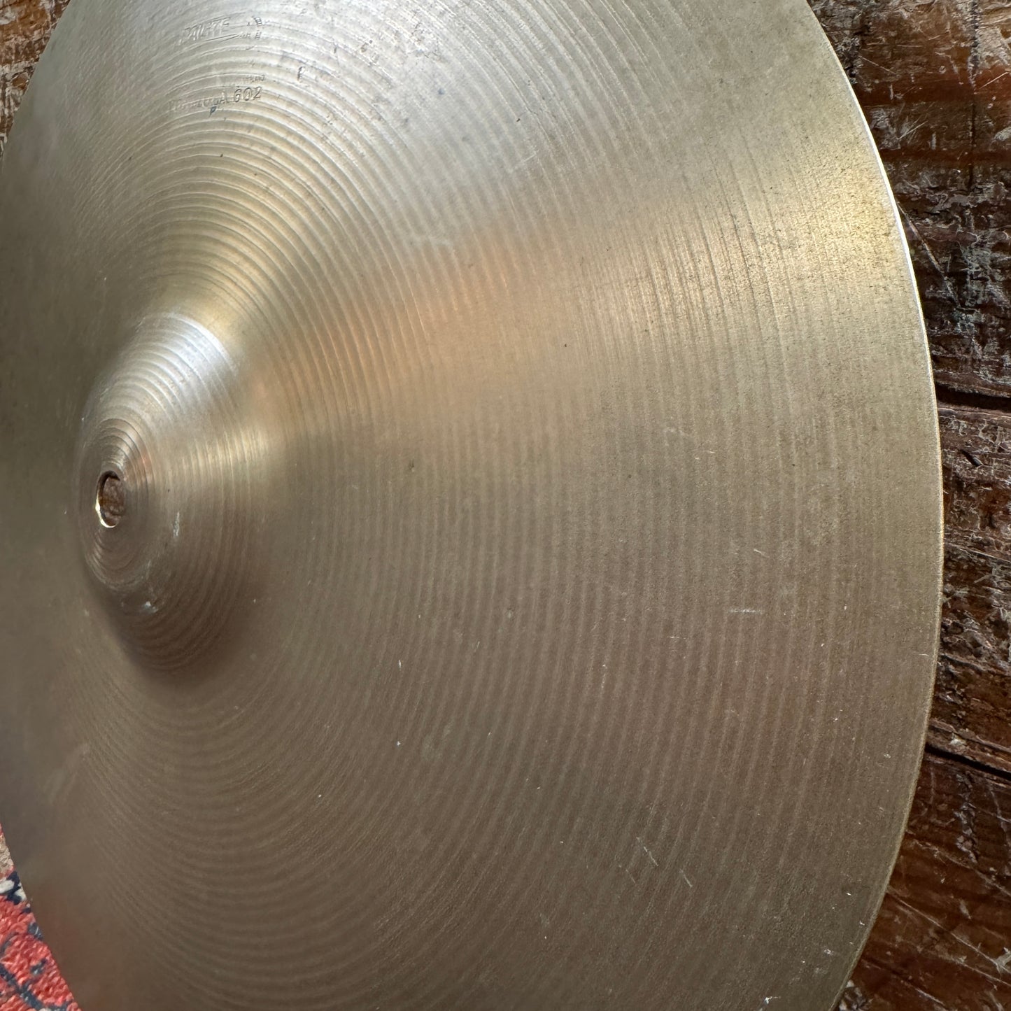 14" Paiste Formula 602 Pre-Serial 1960s Hi-Hat Cymbal Pair 858g/952g *Video Demo*