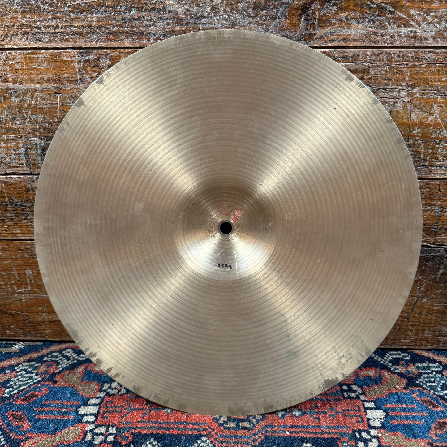 14" Paiste Formula 602 Pre-Serial 1960s Hi-Hat Cymbal Pair 858g/952g *Video Demo*