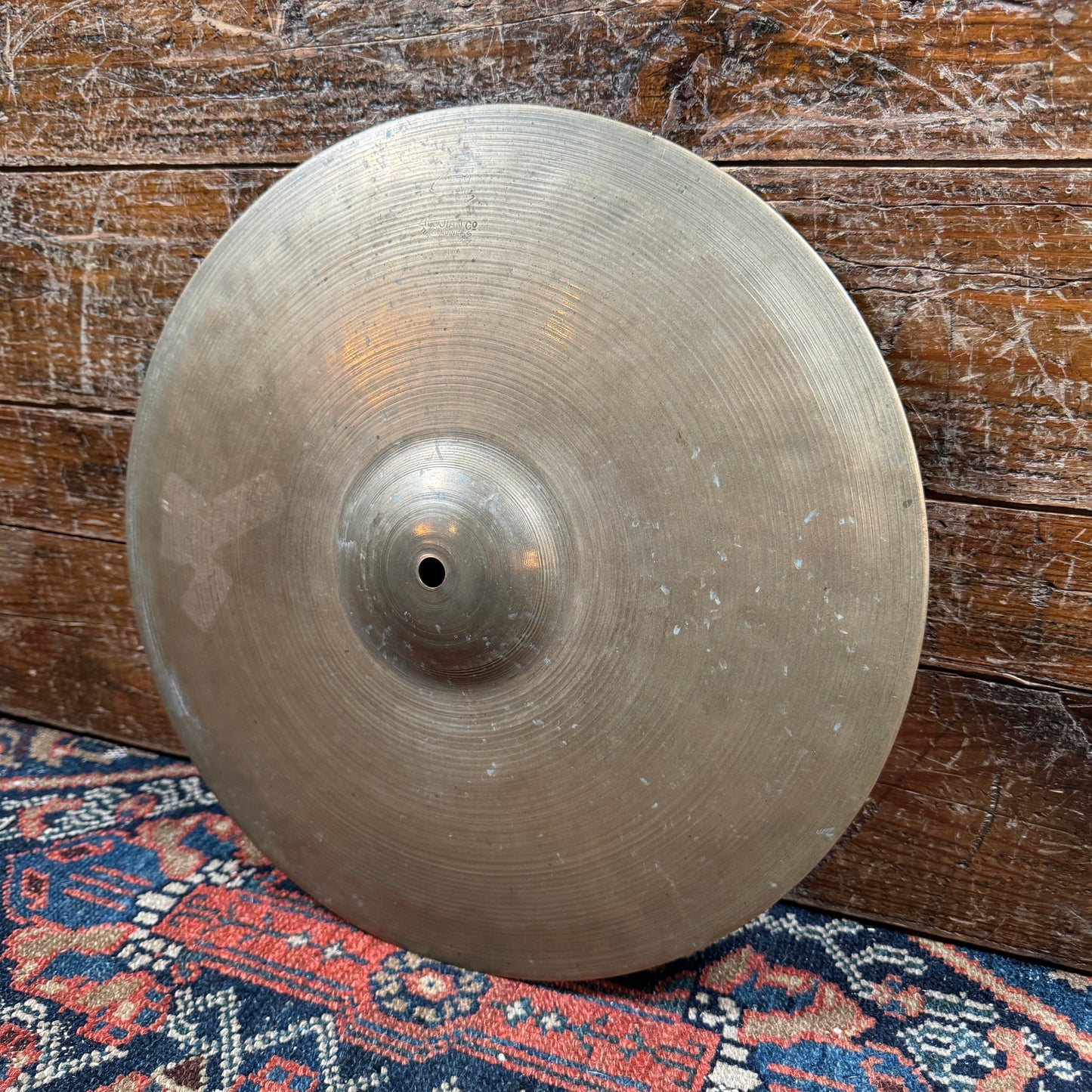 14" Zildjian A 1950s Trans Stamp Hi-Hat Cymbal Pair 622g/1346g *Video Demo*