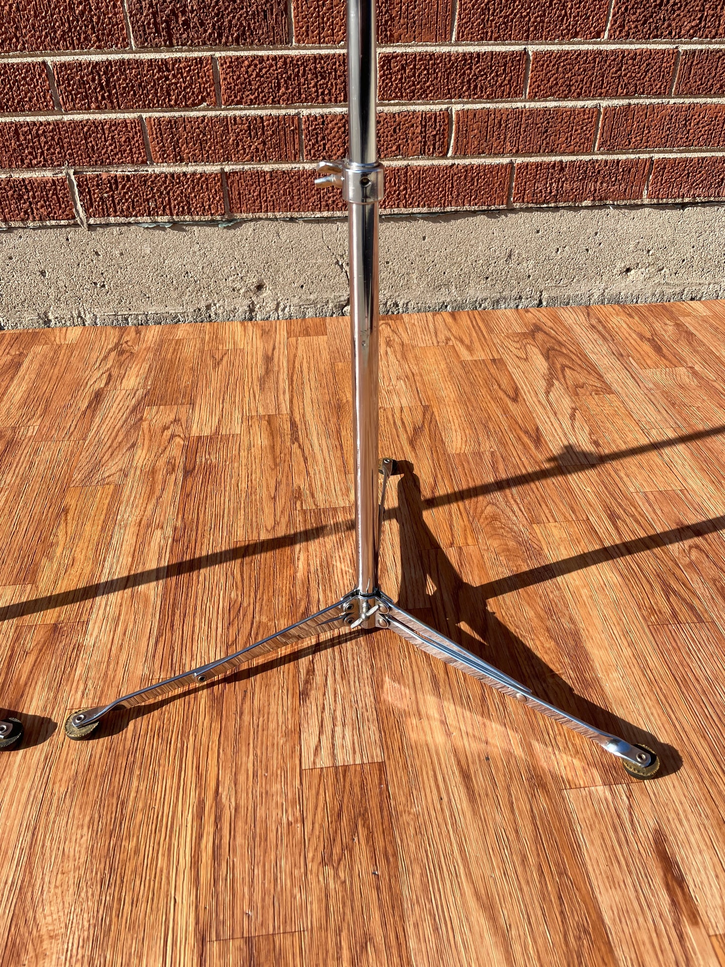 1950s WFL No. 1400 Flat Base Straight Cymbal Stand Pair (2 Pcs.)