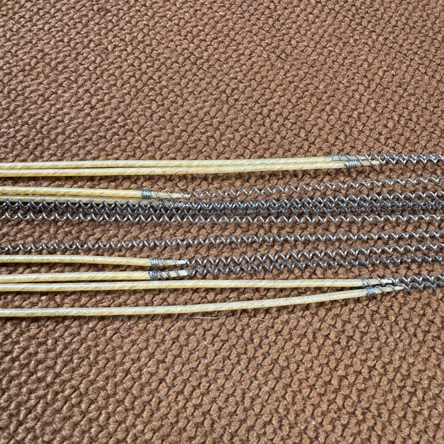 1950s Ludwig No. P-109 WFL Two-Tone Model 12-Strand Wire-Gut Snare Wires NOS