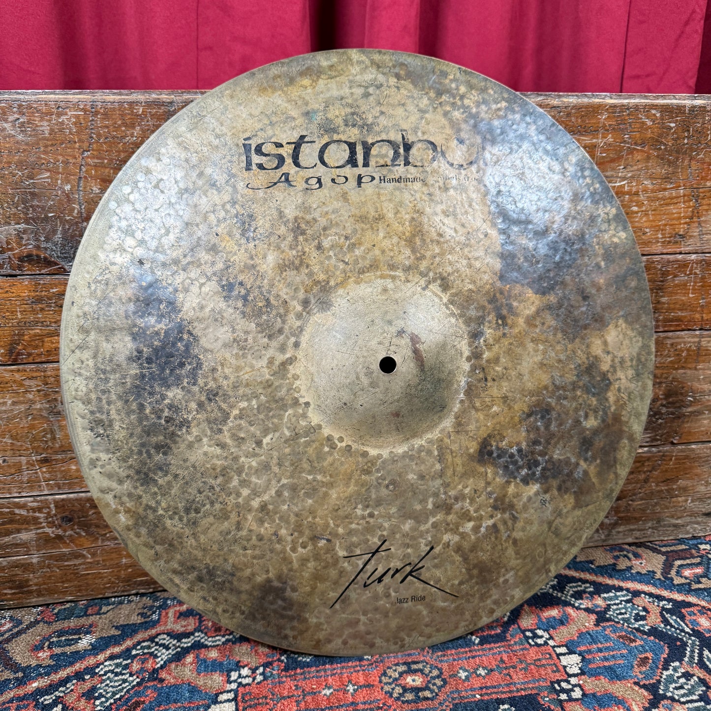 19" Istanbul Agop Turk Jazz Ride Cymbal 1580g *Video Demo*