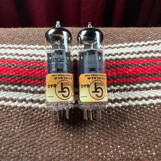 Groove Tubes EL84 Pair Amplifier Power Tubes Duet #169