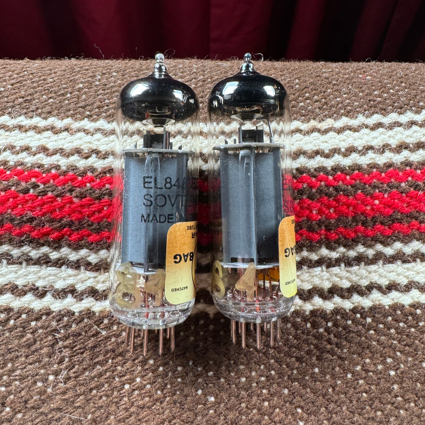 Groove Tubes EL84 Pair Amplifier Power Tubes Duet #169