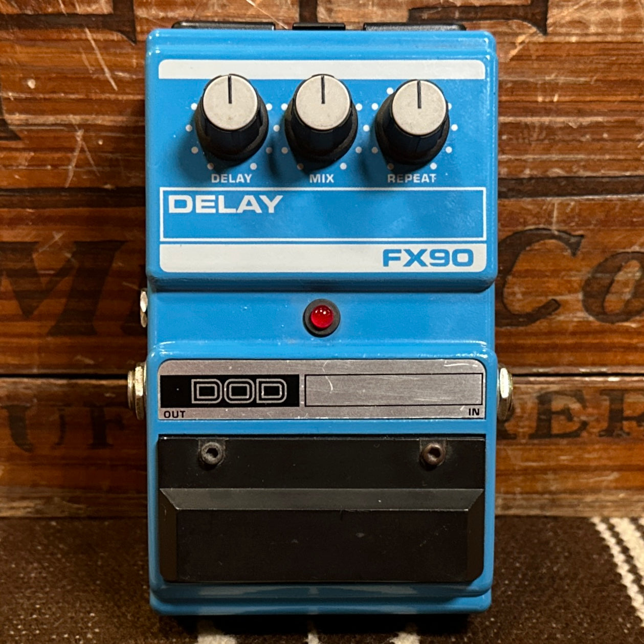 Vintage 1988 DOD FX90 Delay Pedal USA MN3005