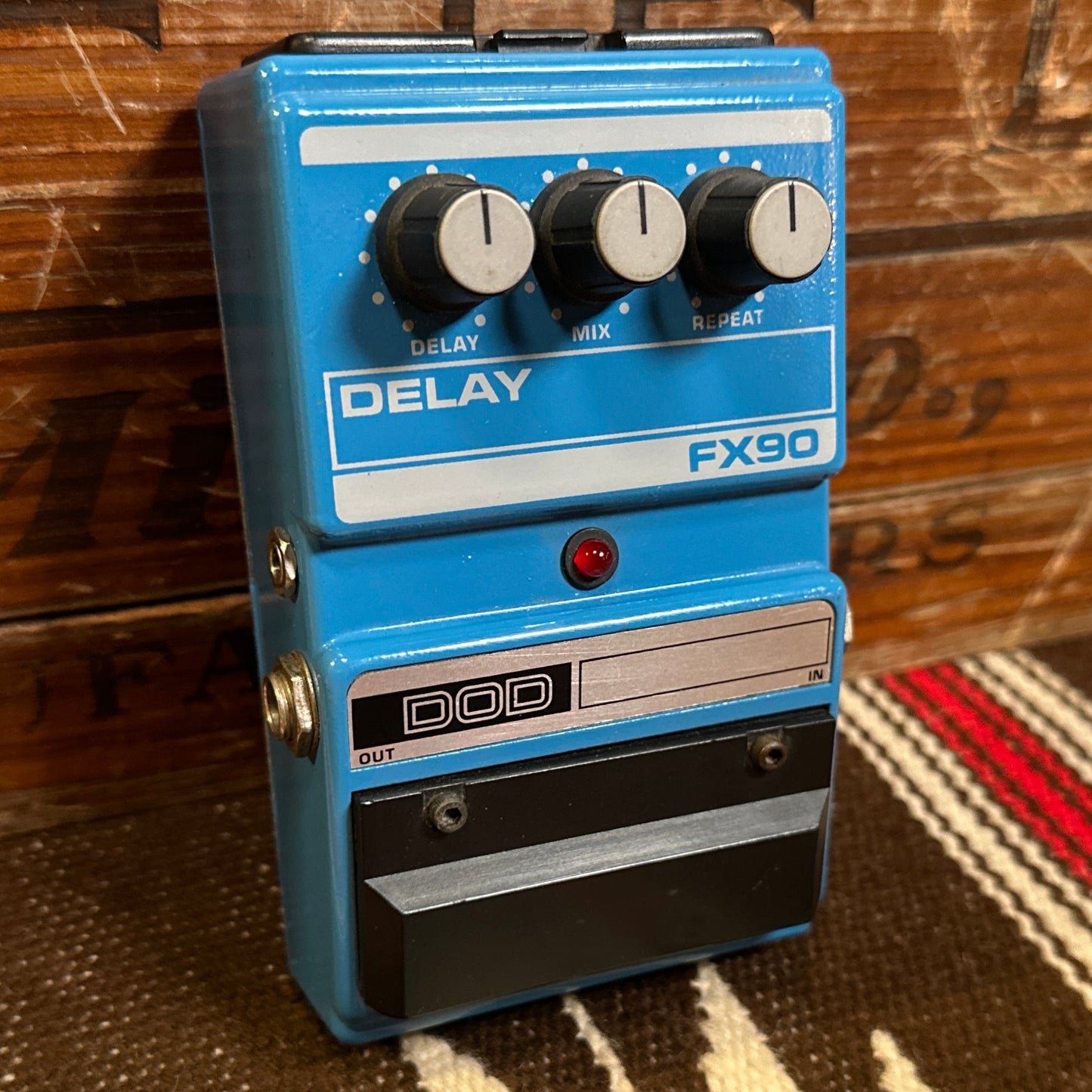 Vintage 1988 DOD FX90 Delay Pedal USA MN3005