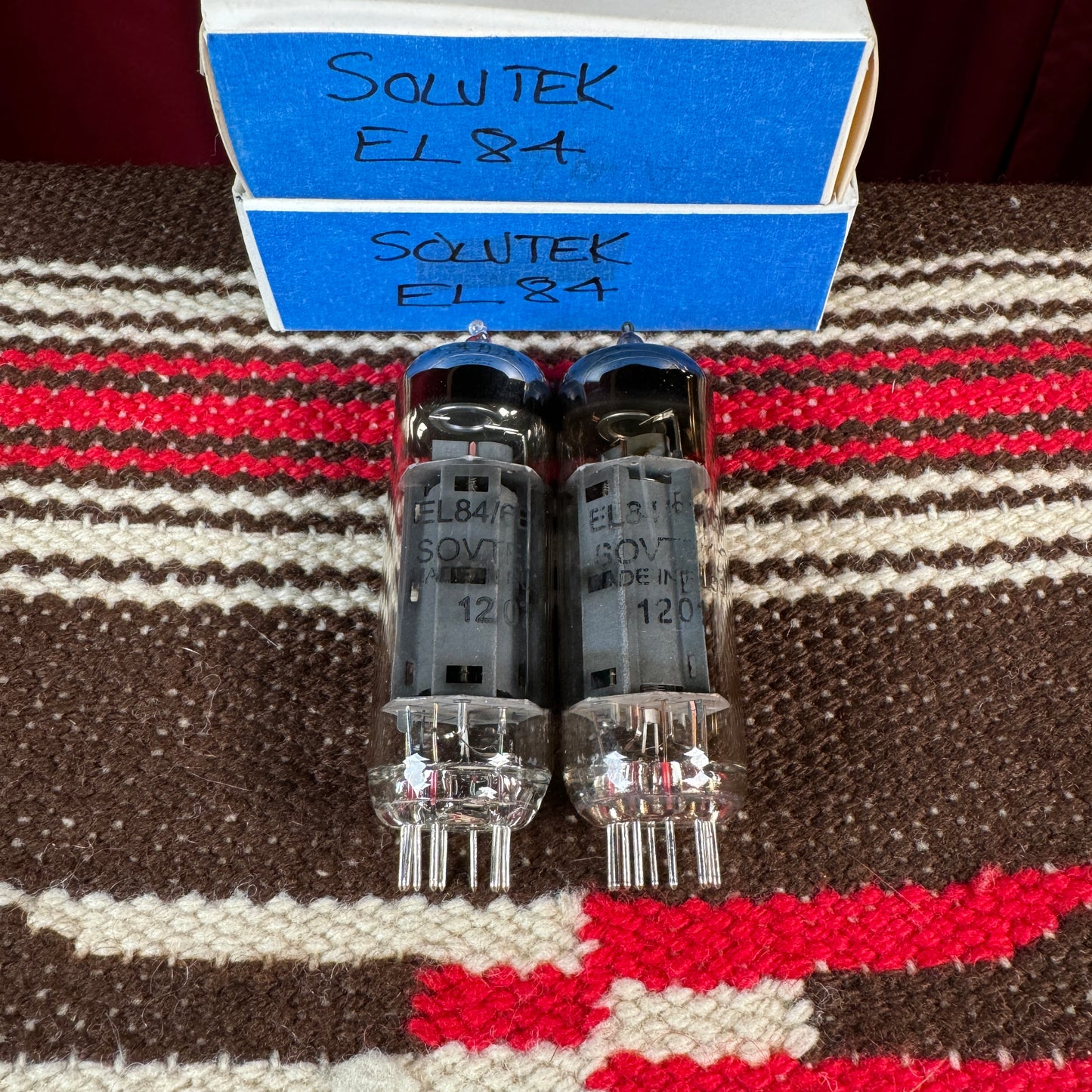 Sovtek EL84 Pair Amplifier Power Tubes Duet #170