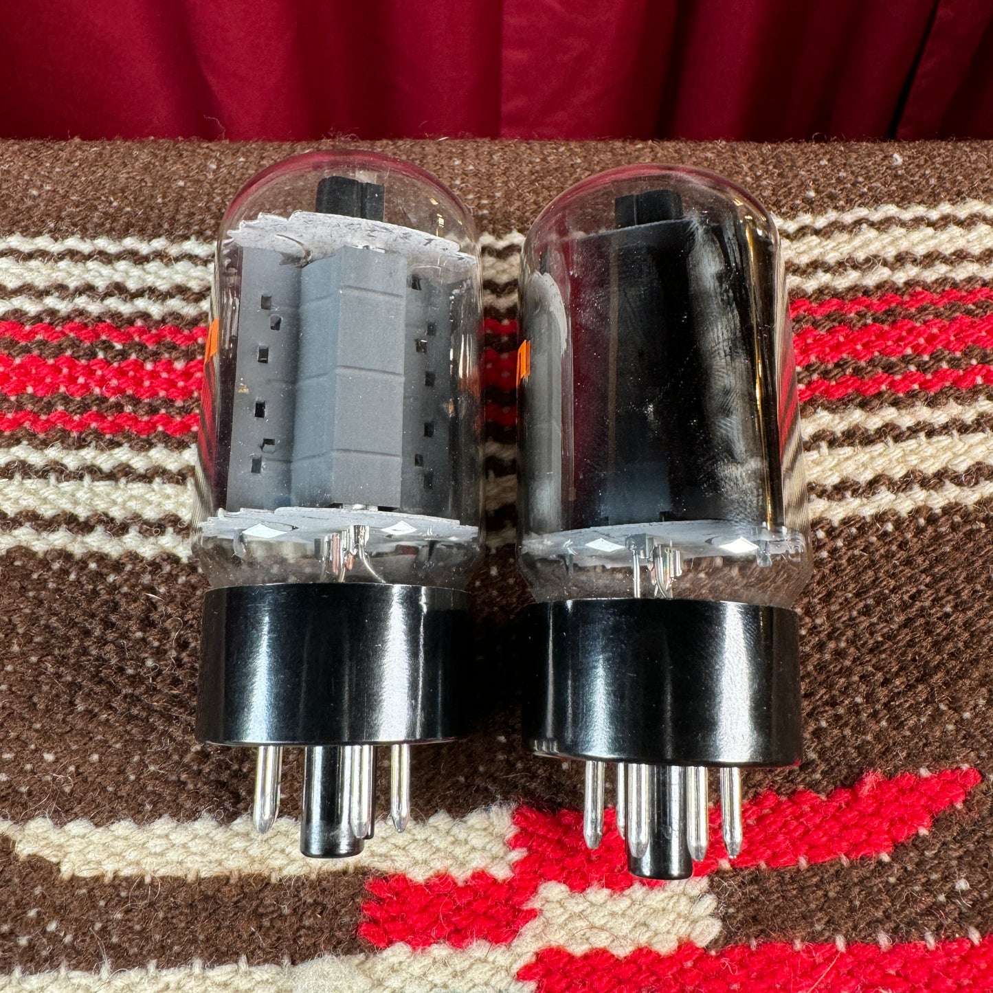 Vintage RCA 7581A Power Tubes Duet Set of 2 Made in USA #165