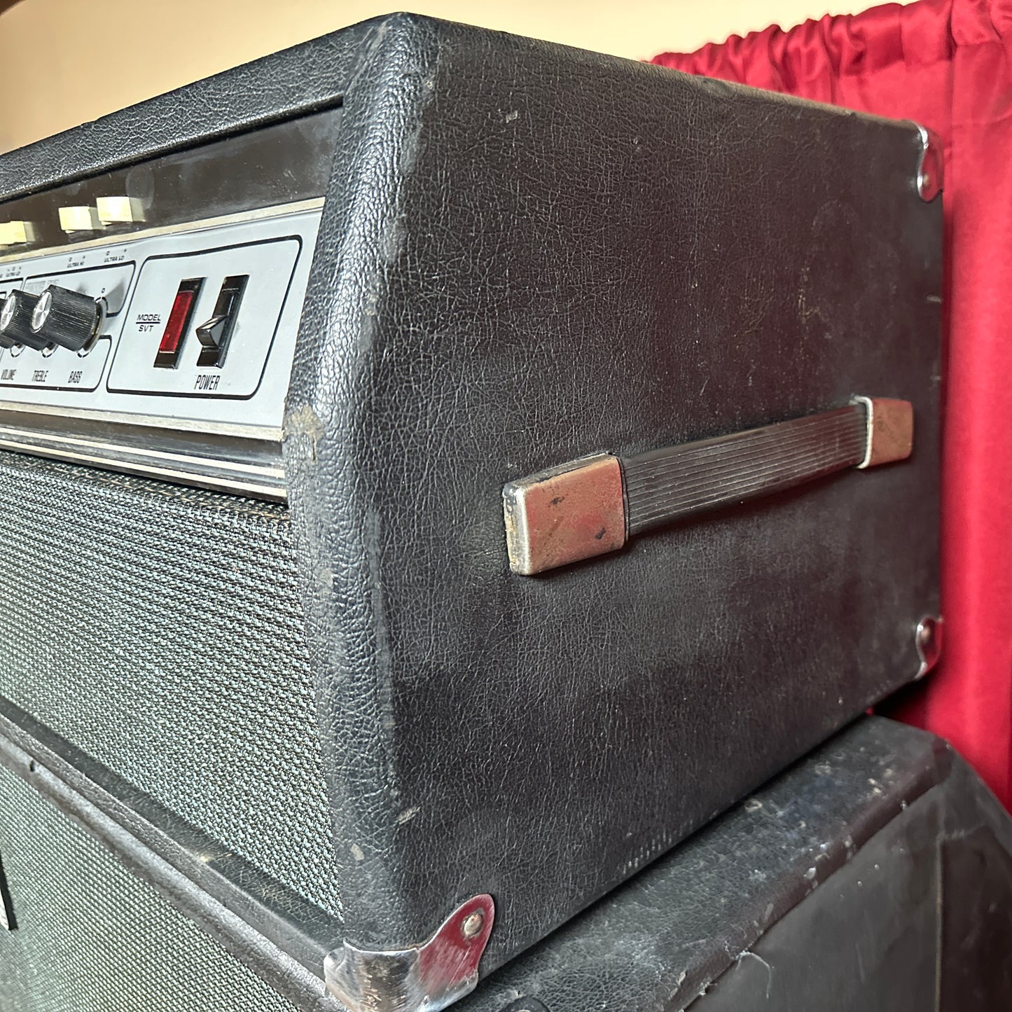 1976 Ampeg SVT 300 Watt Amplifier Head & 8x10 Cabinet