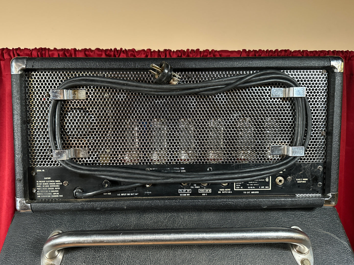 1976 Ampeg SVT 300 Watt Amplifier Head & 8x10 Cabinet