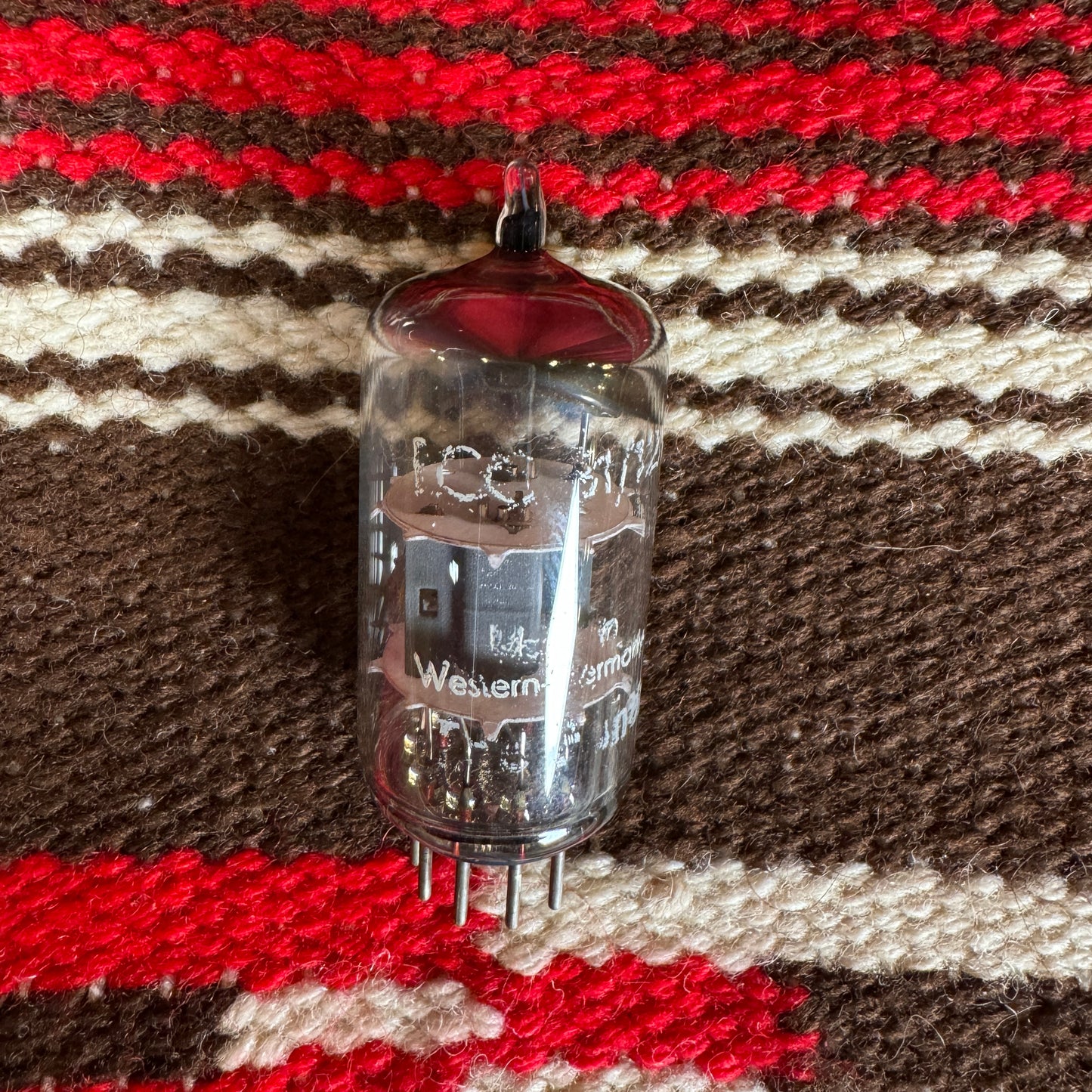 Vintage Telefunken Fisher 12AT7 Tube ECC81 Valve #178