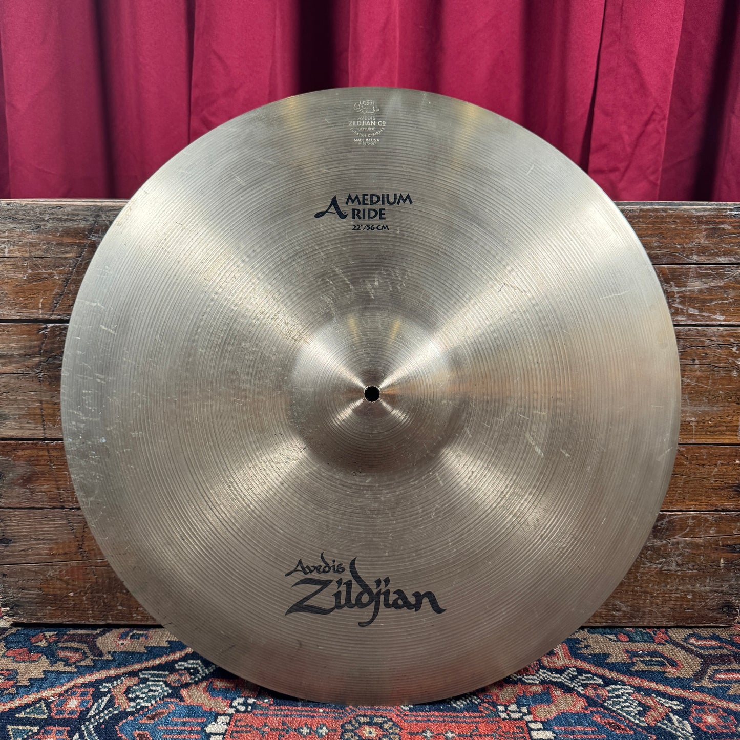 22" Zildjian A 1990s Medium Ride Cymbal 3512g *Video Demo*