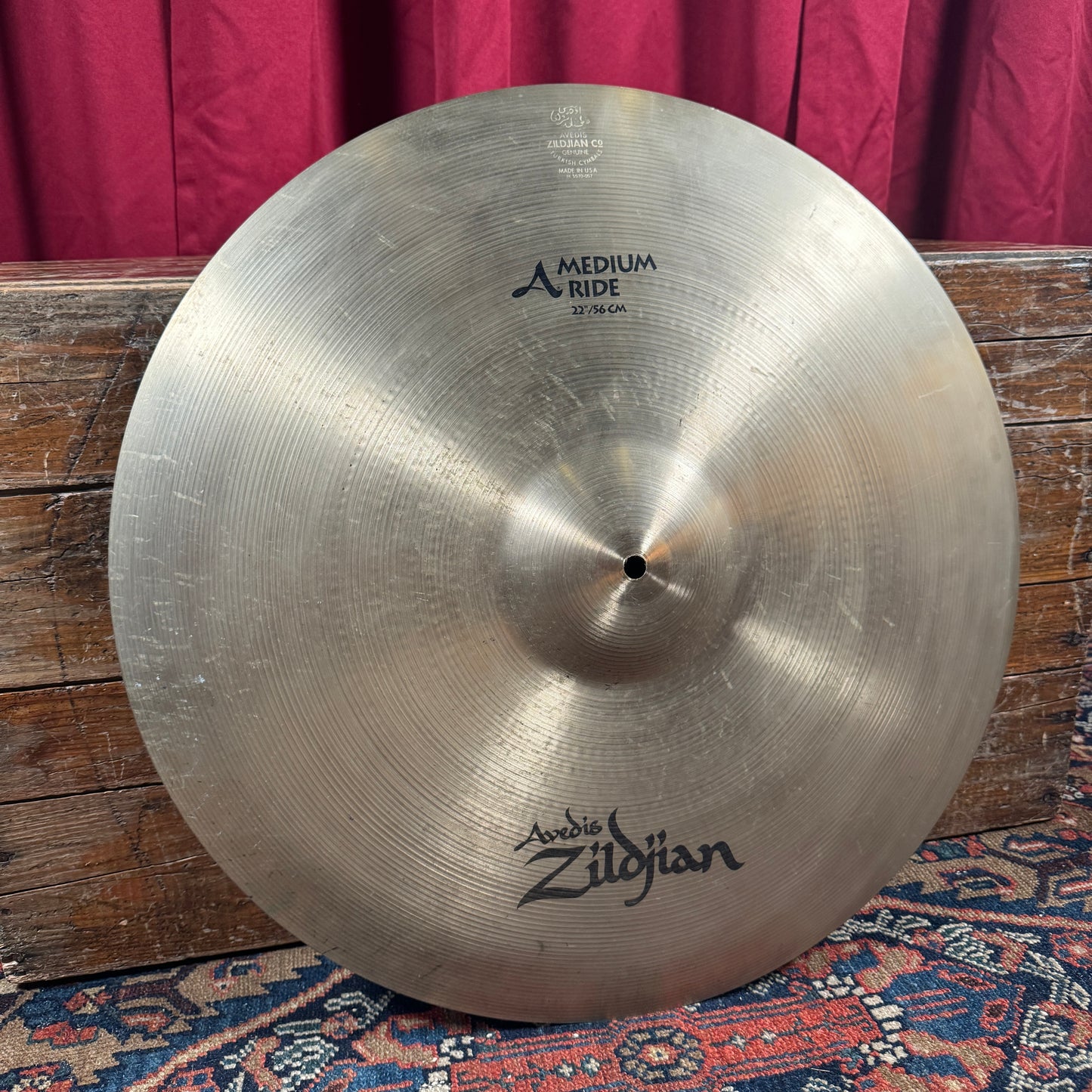 22" Zildjian A 1990s Medium Ride Cymbal 3512g *Video Demo*