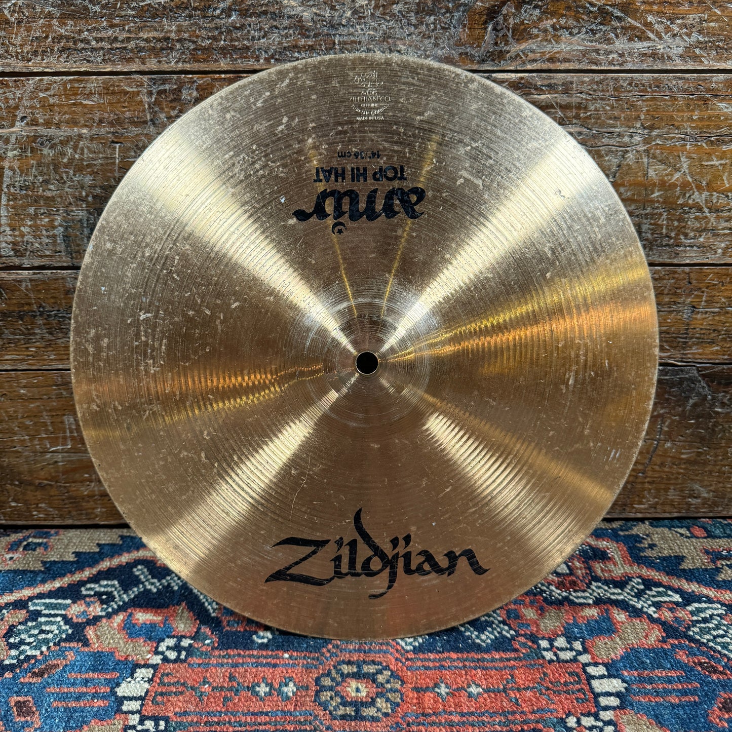 14" Zildjian Amir Hi-Hat Cymbal Pair 978g/1376g