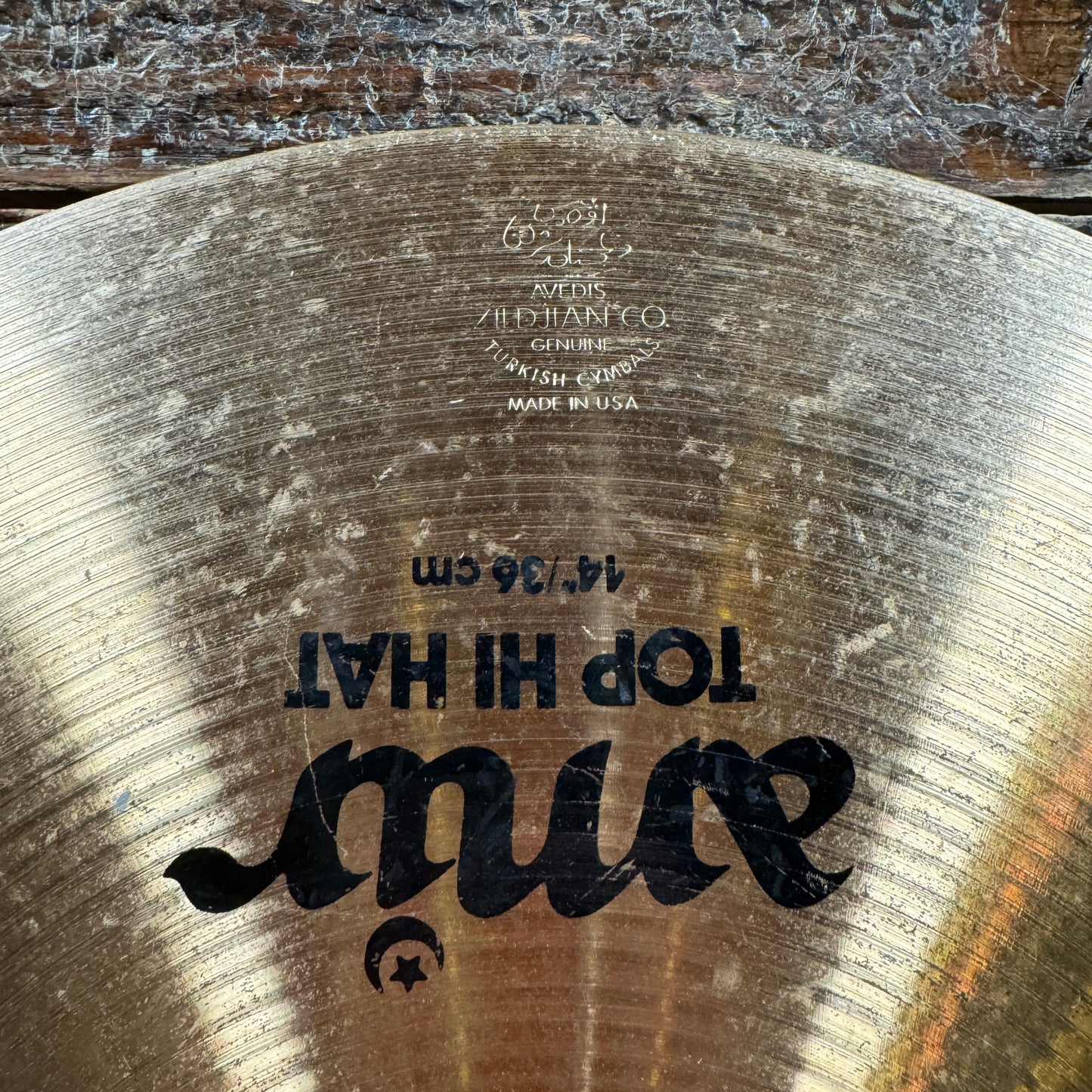 14" Zildjian Amir Hi-Hat Cymbal Pair 978g/1376g