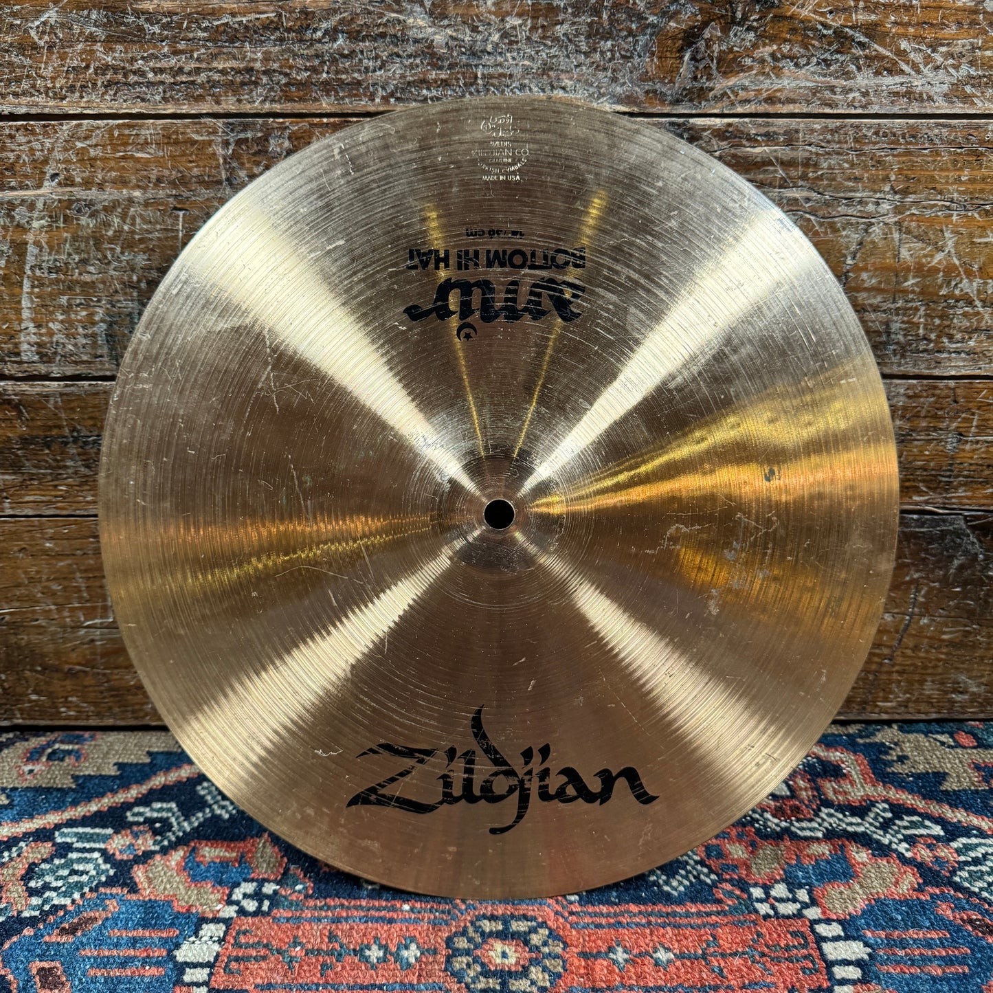 14" Zildjian Amir Hi-Hat Cymbal Pair 978g/1376g