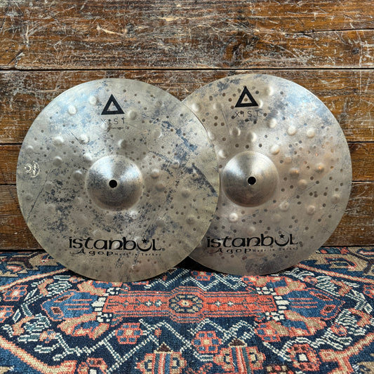 13" Istanbul Agop Xist Dry Dark Hi-Hat Cymbal Pair 504g/882g *Video Demo*