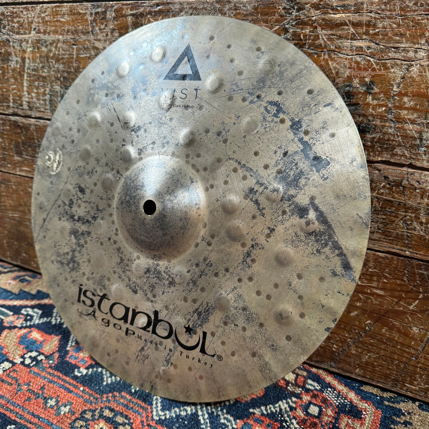 13" Istanbul Agop Xist Dry Dark Hi-Hat Cymbal Pair 504g/882g *Video Demo*