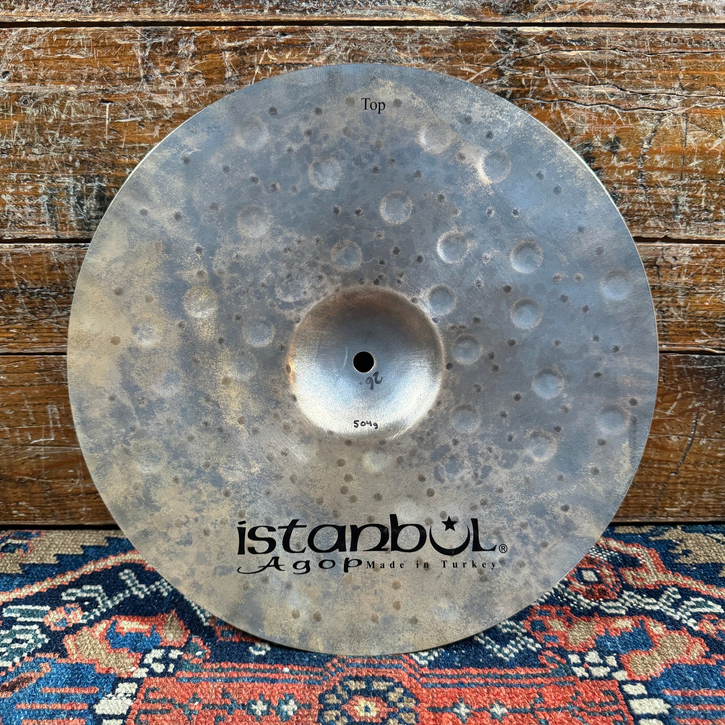 13" Istanbul Agop Xist Dry Dark Hi-Hat Cymbal Pair 504g/882g *Video Demo*