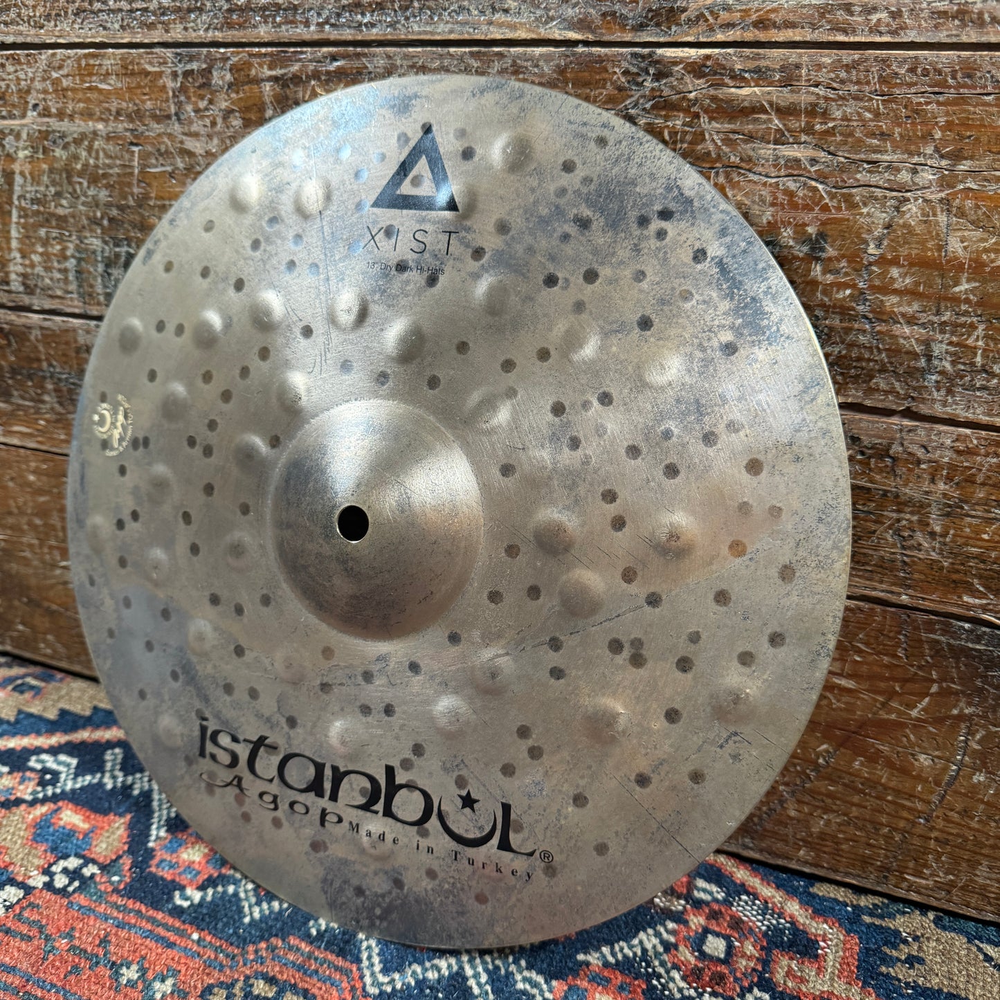 13" Istanbul Agop Xist Dry Dark Hi-Hat Cymbal Pair 504g/882g *Video Demo*