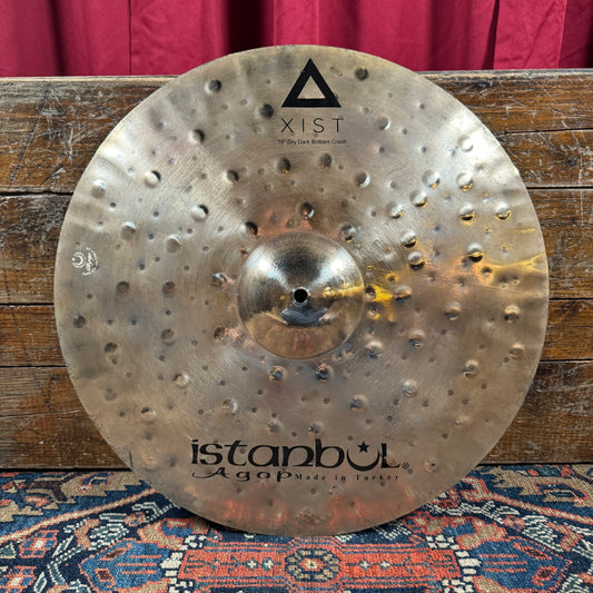 19" Istanbul Agop Xist Dry Dark Brilliant Crash Cymbal 1300g *Video Demo*