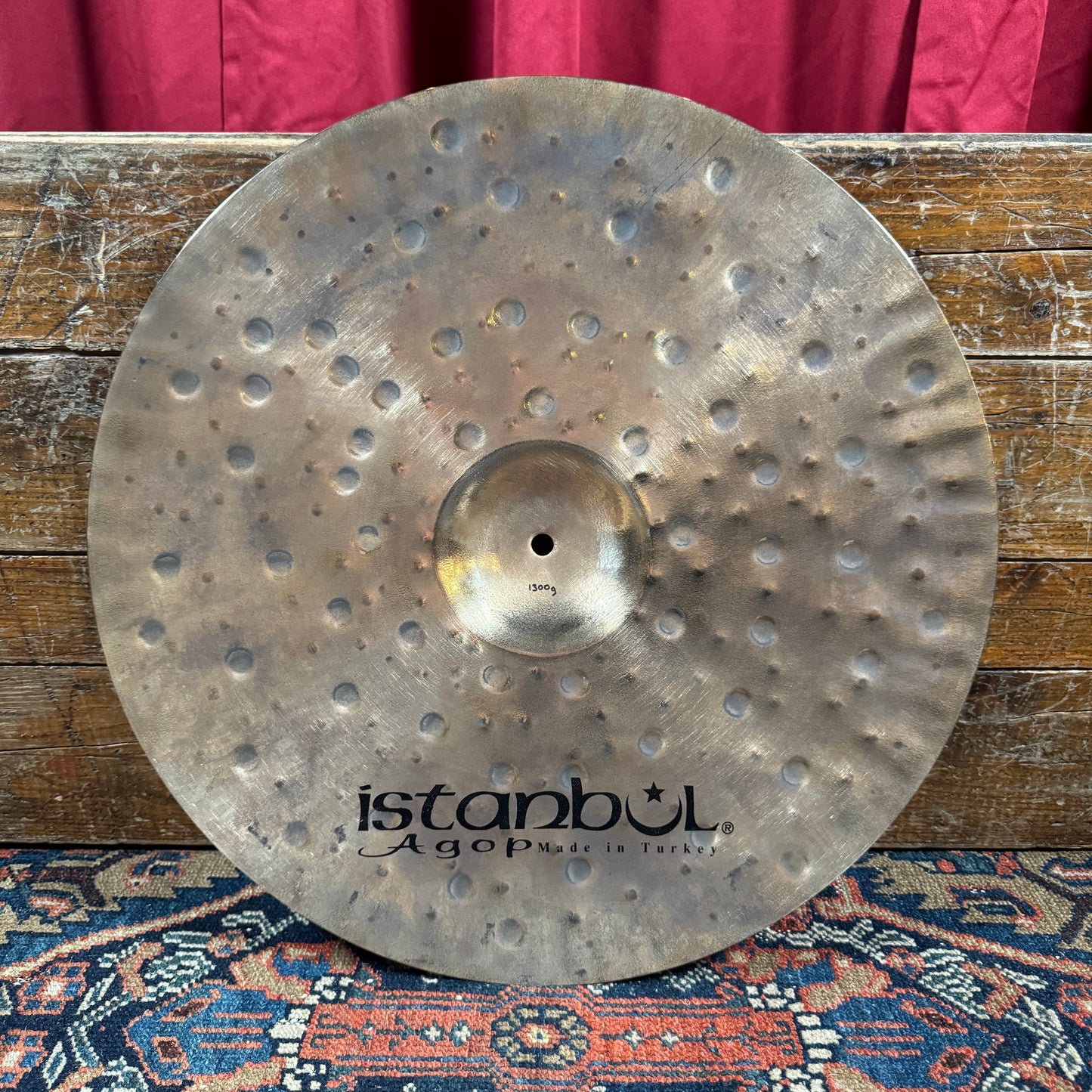 19" Istanbul Agop Xist Dry Dark Brilliant Crash Cymbal 1300g *Video Demo*