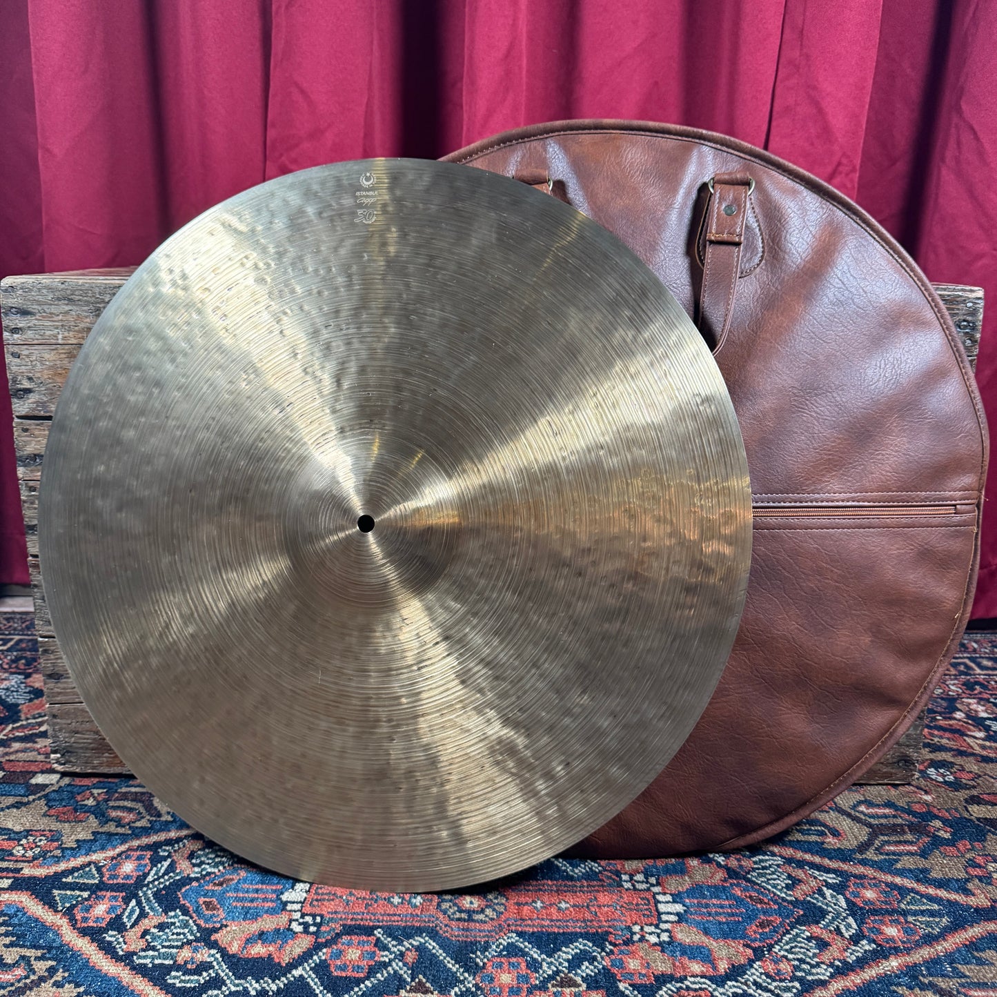 22" Istanbul Agop 30th Anniversary Medium Ride Cymbal 2512g *Video Demo*