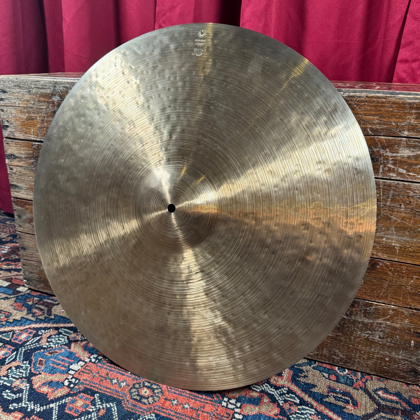 22" Istanbul Agop 30th Anniversary Medium Ride Cymbal 2512g *Video Demo*