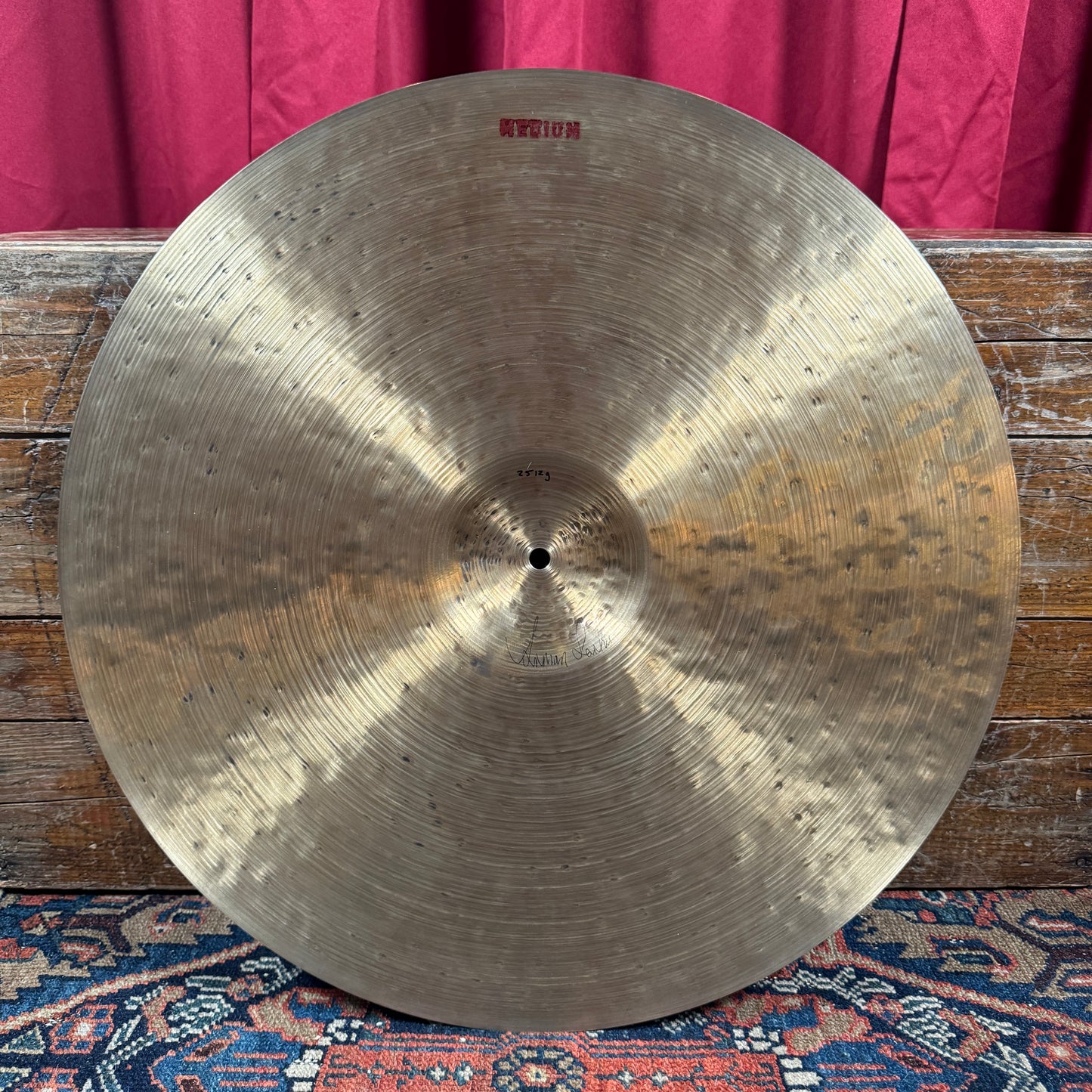 22" Istanbul Agop 30th Anniversary Medium Ride Cymbal 2512g *Video Demo*