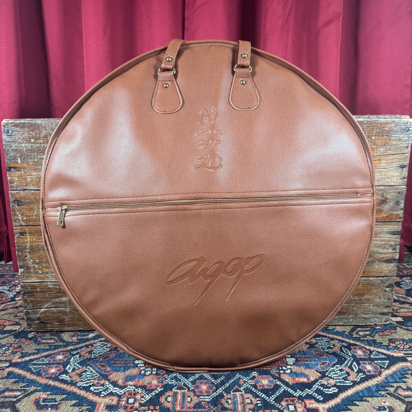 22" Istanbul Agop 30th Anniversary Leather Cymbal Bag