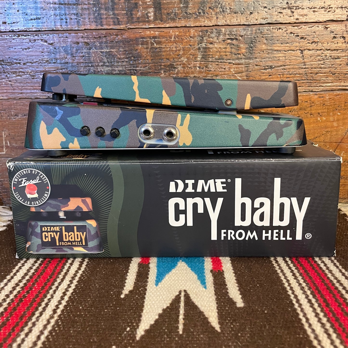 Dunlop Dimebag Dime Crybaby From Hell Wah Pedal Camo DB01