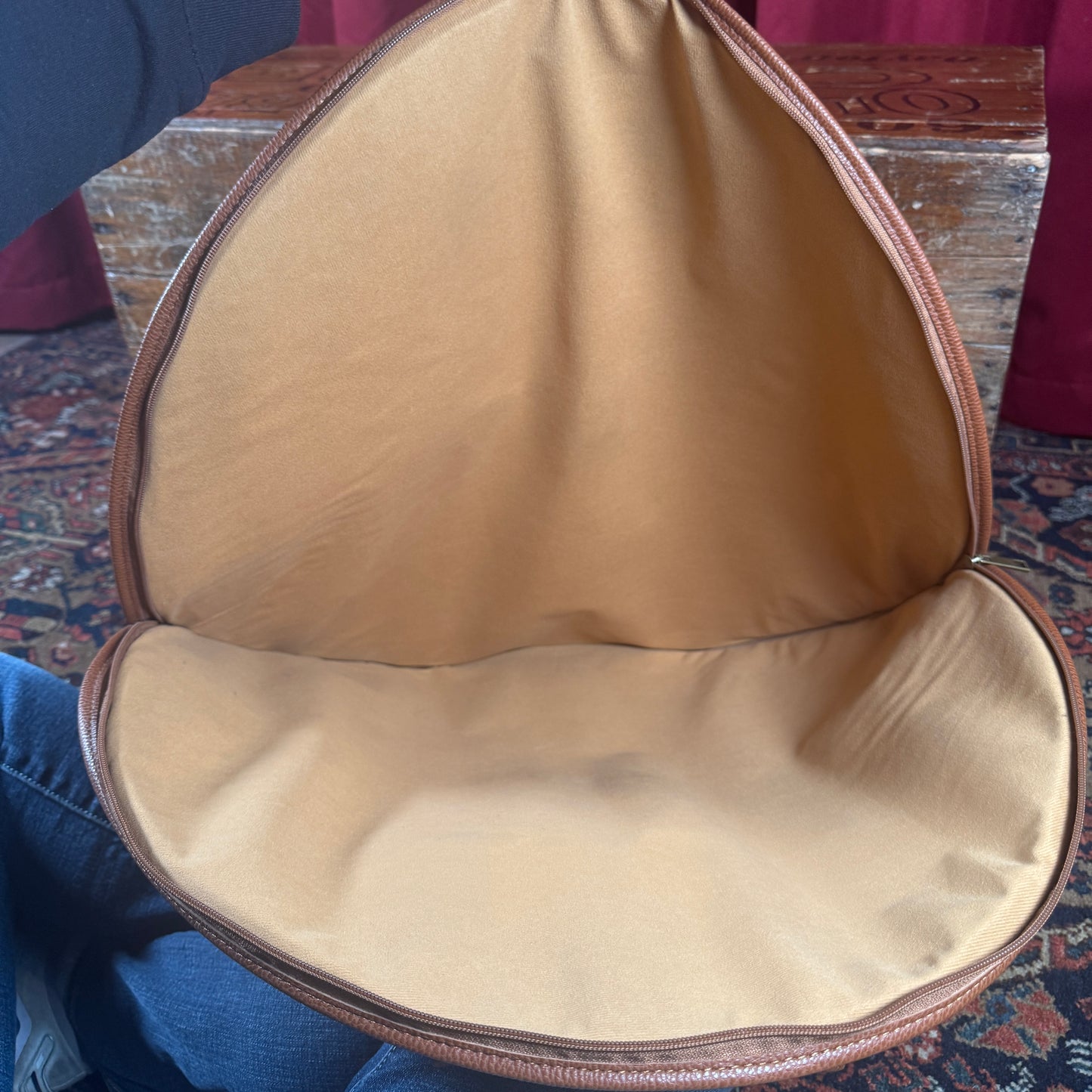 22" Istanbul Agop 30th Anniversary Leather Cymbal Bag