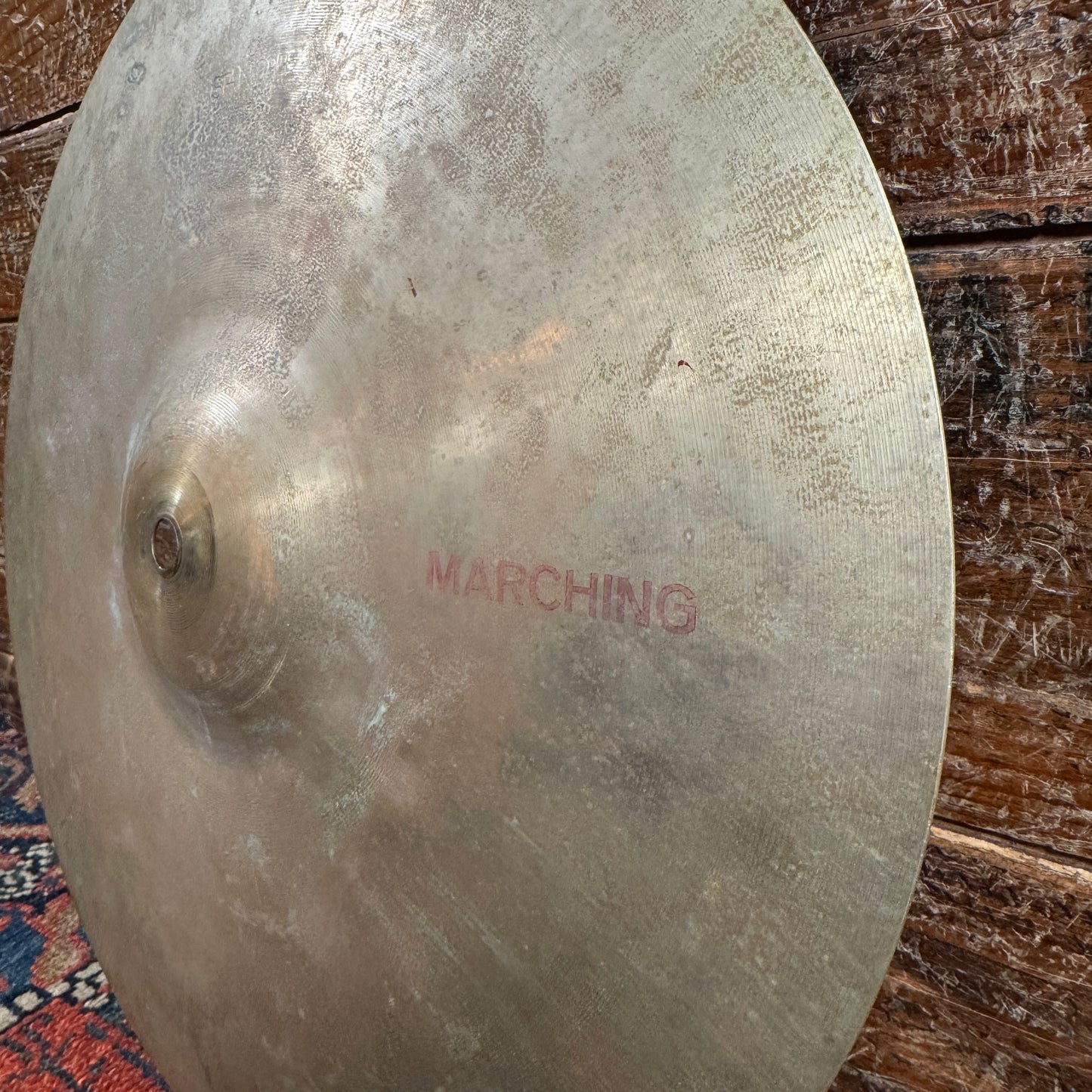 14" Paiste Stanople 1960s Medium-Heavy Marching Hi-Hat Cymbal Pair 870g/876g