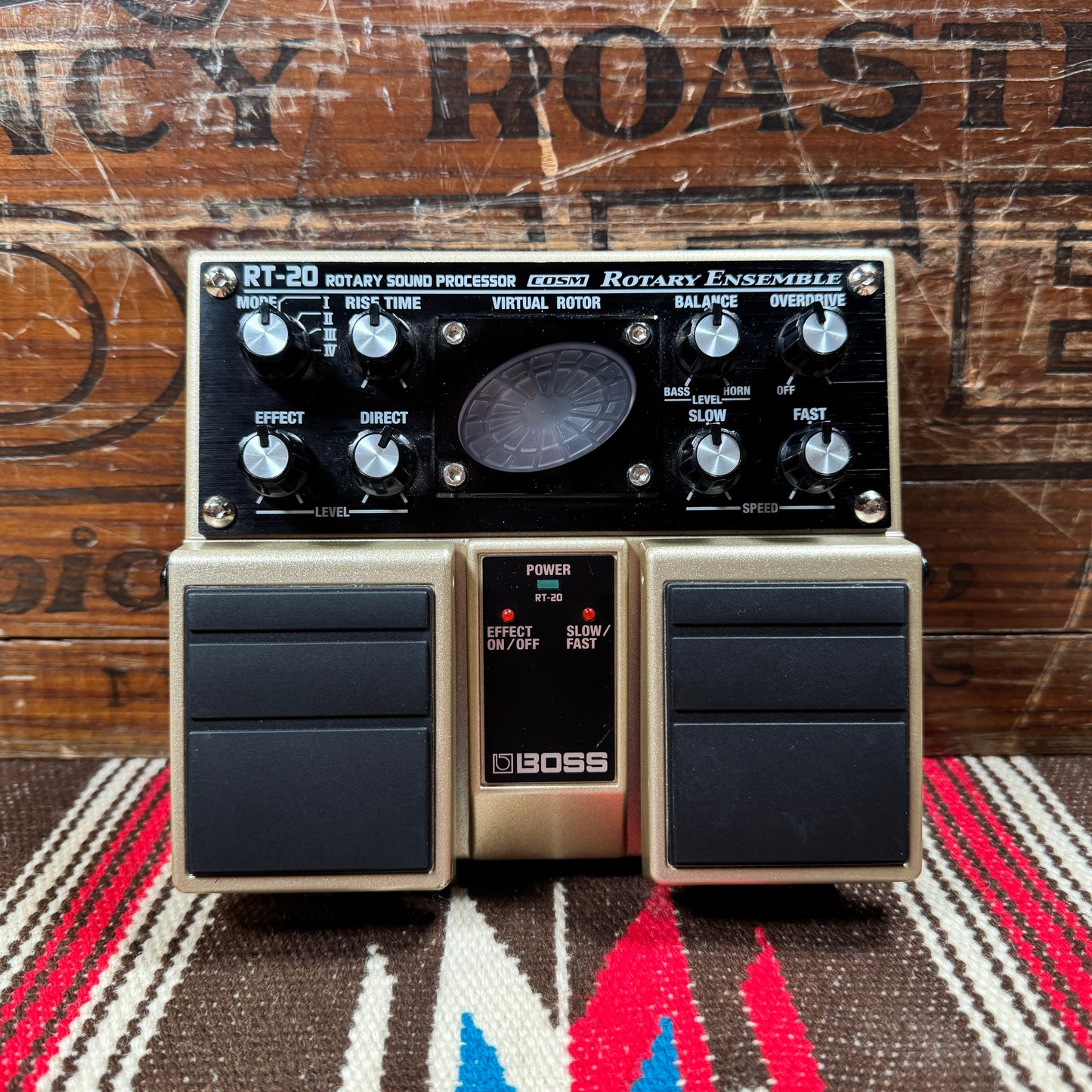 Boss RT-20 Rotary Ensemble Leslie Rotary Speaker Emulator