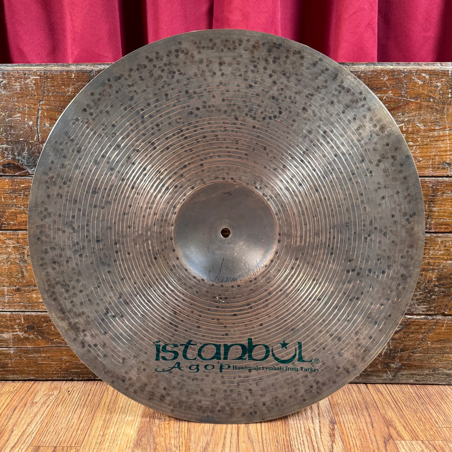 19" Istanbul Agop Signature Ride Cymbal 1608g *Video Demo*