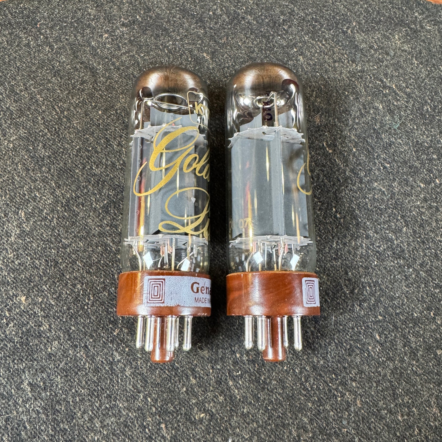 Genalex Gold Lion KT77 Amplifier Power Tubes Pair Duet #204