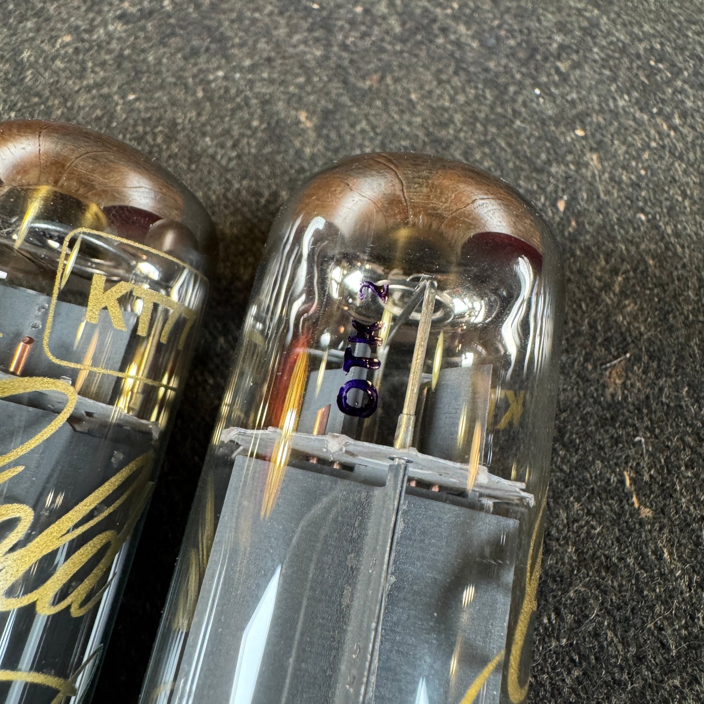 Genalex Gold Lion KT77 Amplifier Power Tubes Pair Duet #204