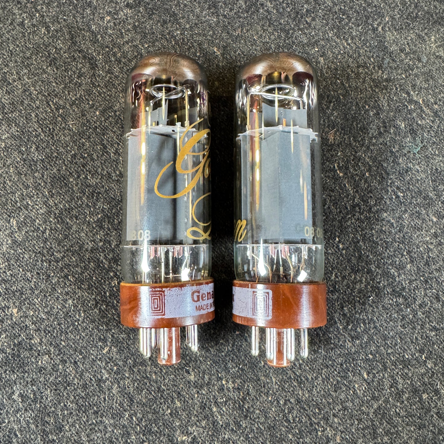 Genalex Gold Lion KT77 Amplifier Power Tubes Pair Duet #203