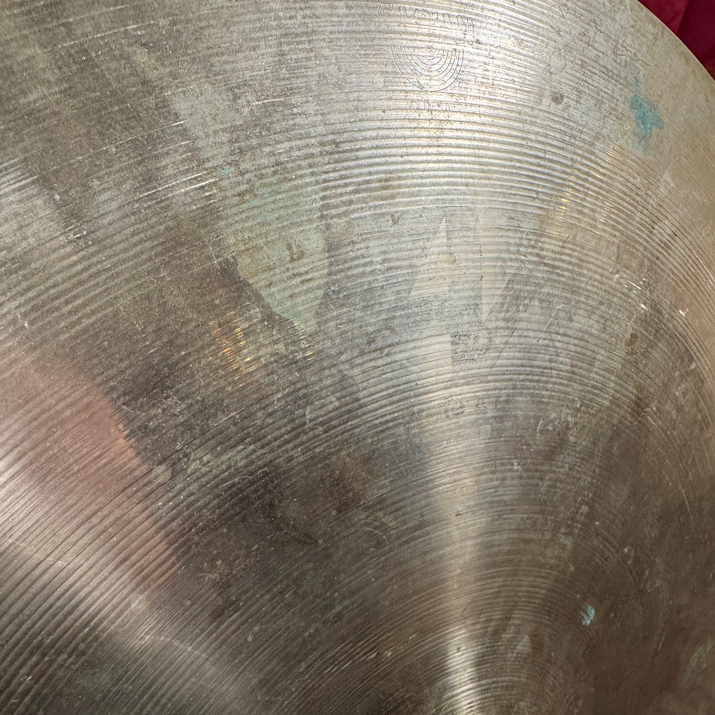 20" Sabian AAX Ride Cymbal 2436g Repaired *Video Demo*