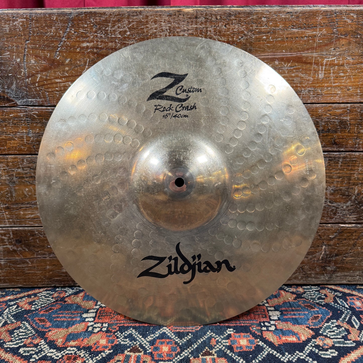 16" Zildjian Z Custom Rock Crash Cymbal 1454g *Video Demo*