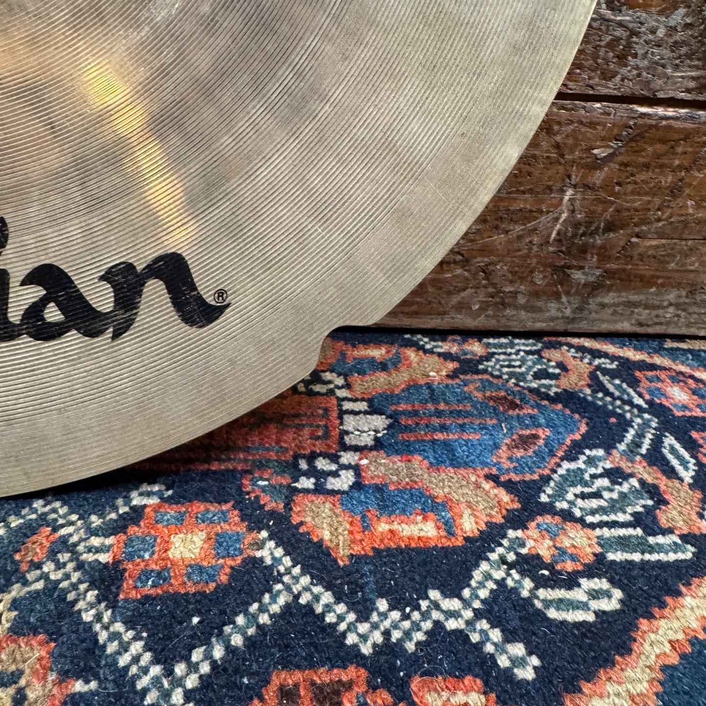 17" Zildjian A Custom Projection Crash Cymbal 1233g Repaired *Video Demo*