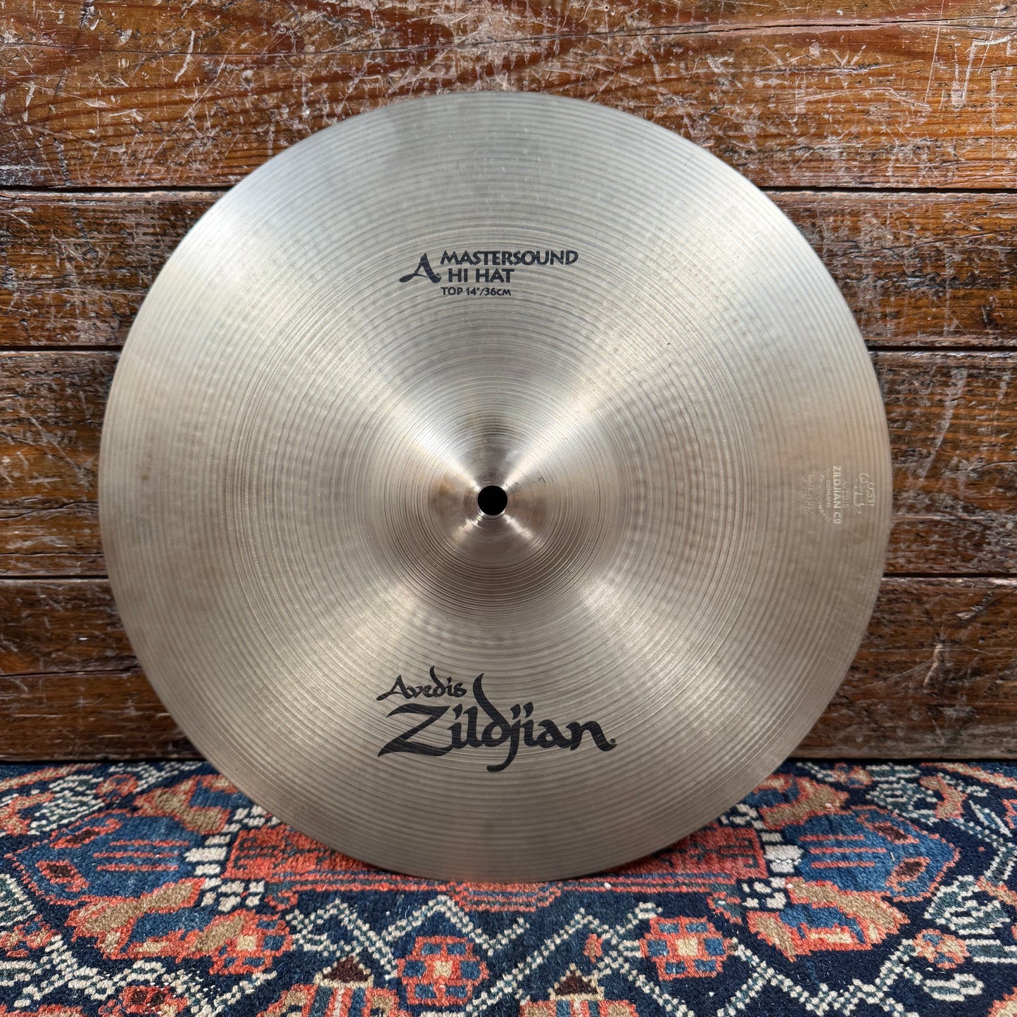 14" Zildjian A Mastersound Hi-Hat Cymbal Pair 1140g/1426g *Video Demo*