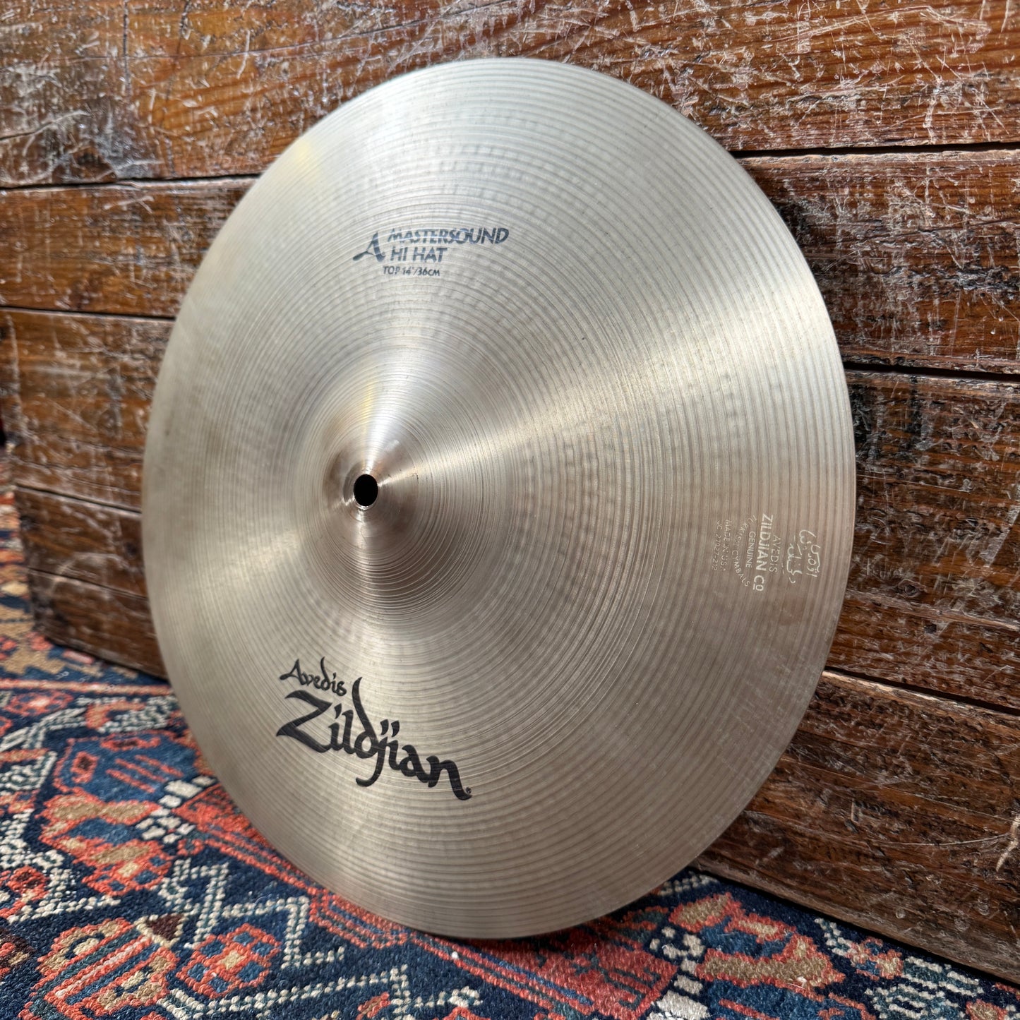 14" Zildjian A Mastersound Hi-Hat Cymbal Pair 1140g/1426g *Video Demo*