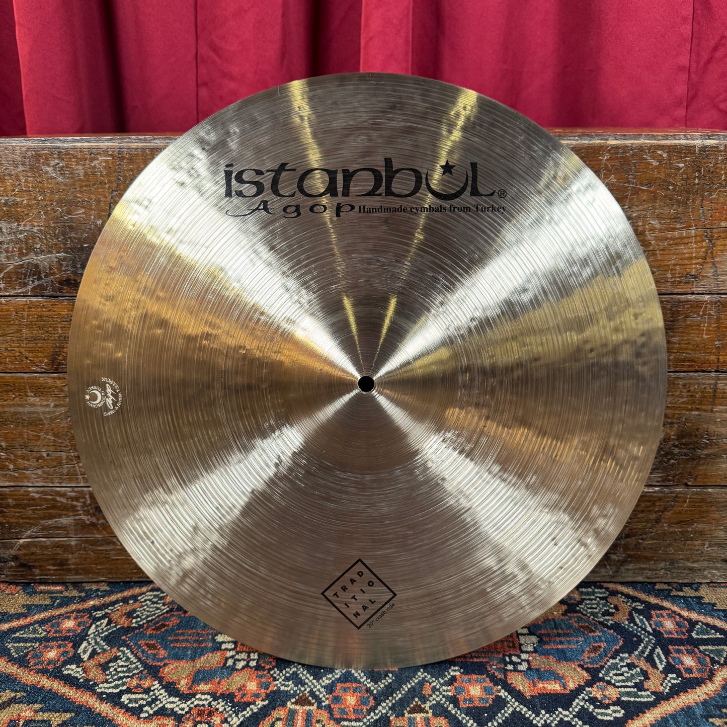 20" Istanbul Agop Traditional Crash Ride Cymbal 1828g *Video Demo*