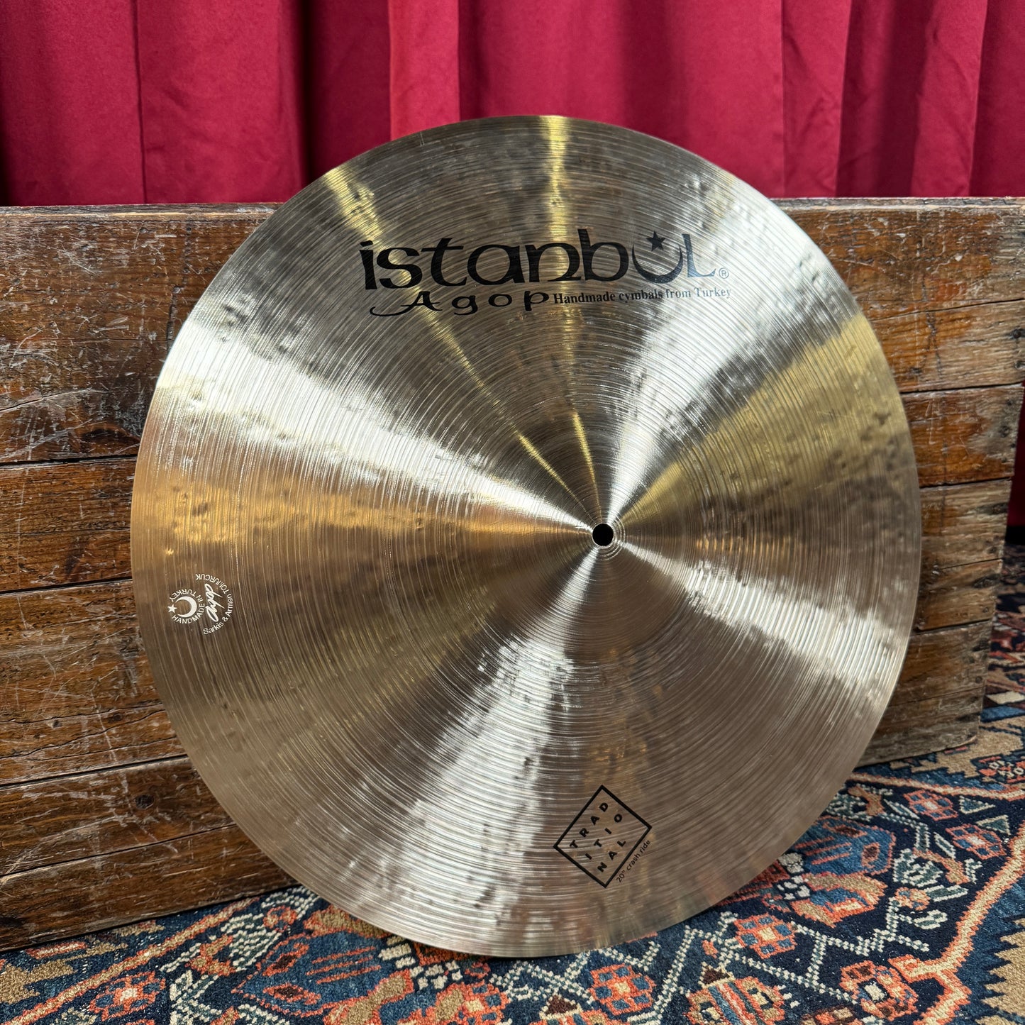 20" Istanbul Agop Traditional Crash Ride Cymbal 1828g *Video Demo*