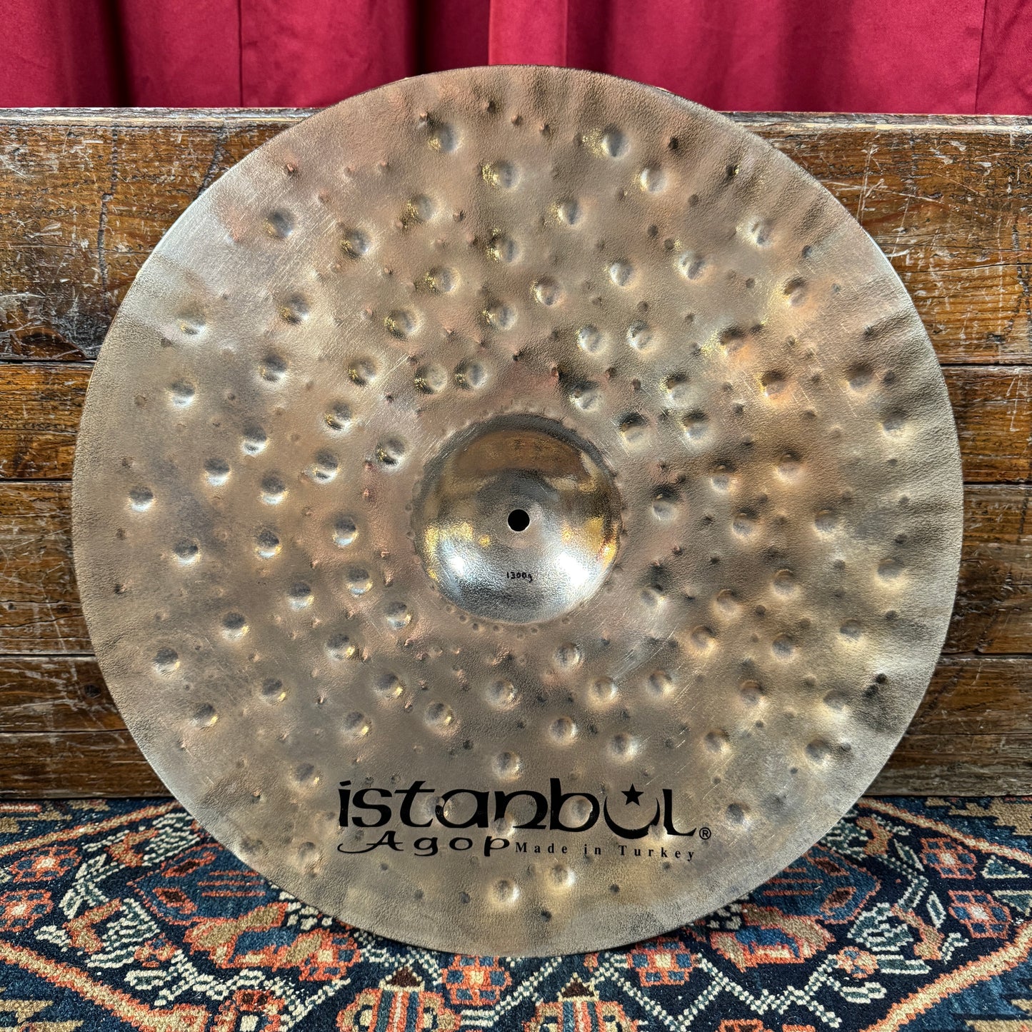 19" Istanbul Agop Xist Dry Dark Brilliant Crash Cymbal 1300g *Video Demo*